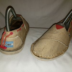 Toms Classic Canvas Womens Espadrilles Sz 8